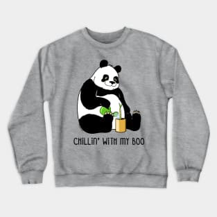 Panda's Boo Crewneck Sweatshirt